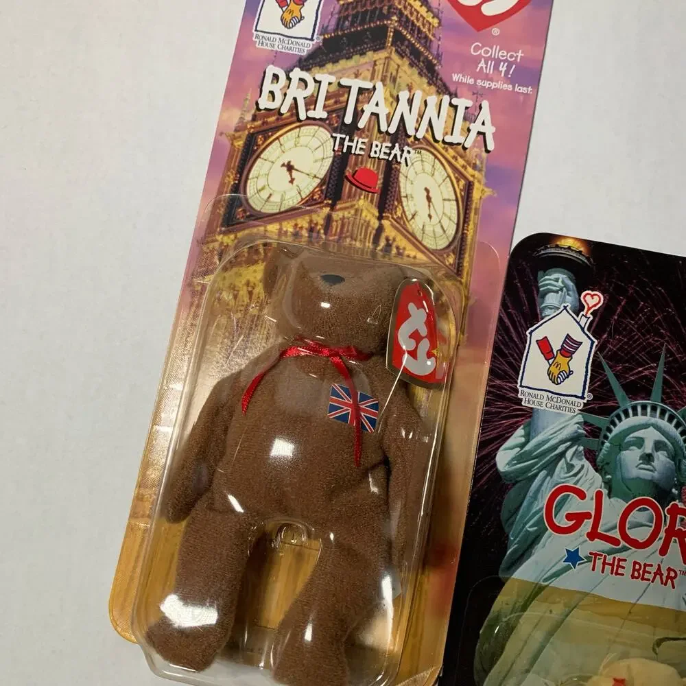 Set of Four Ty Beanie Babies Ronald McDonald House Series - Picture 2 of 9